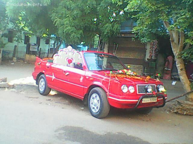 Wedding Open Car