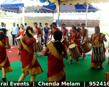 Chenda Melam team for wedding and temple events