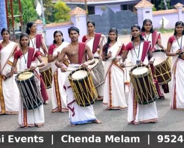Chenda Melam team for wedding and temple events