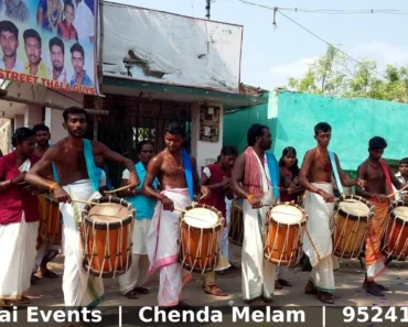 Chenda Melam team for wedding and temple events