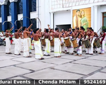 Chenda Melam team for wedding and temple events