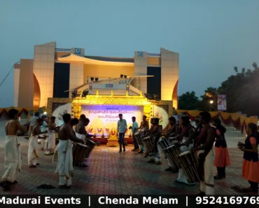 Chenda Melam team for wedding and temple events