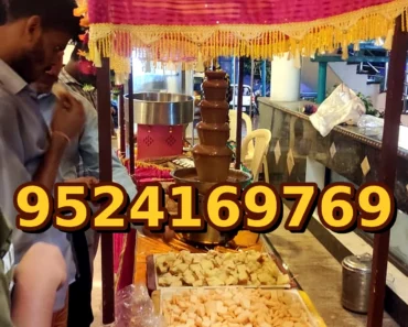 Chocolate fountain for wedding and events