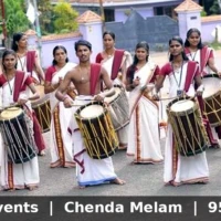 Chenda Melam team for wedding and temple events