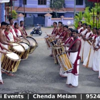 Chenda Melam team for wedding and temple events