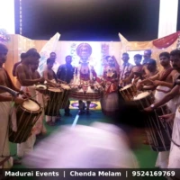 Chenda Melam team for wedding and temple events
